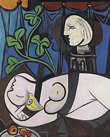 Picasso Nude, Green Leaves and Bust